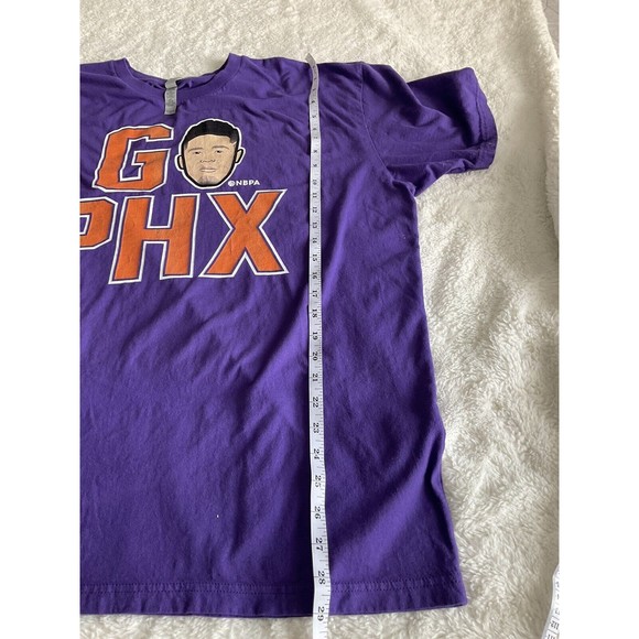 Next Level Devin Booker GO PHX Purple Shirt Size 2XL Phoenix Suns. - Picture 6 of 6